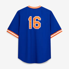 Dwight Gooden New York Mets Profile Big & Tall Cooperstown Collection Mesh Batting Practice Jersey - MLB Jerseys