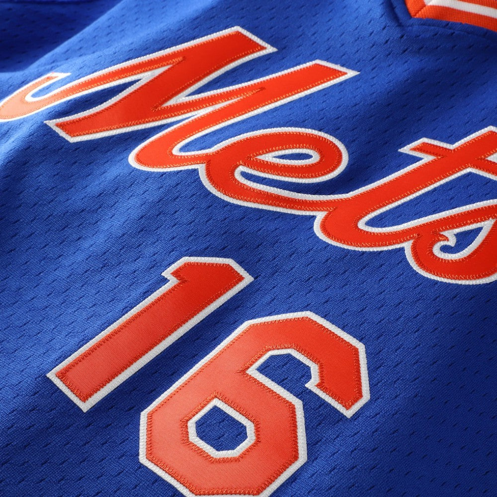 Dwight Gooden New York Mets Profile Big & Tall Cooperstown Collection Mesh Batting Practice Jersey - MLB Jerseys