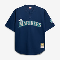 Seattle Mariners Mitchell & Ness Big & Tall Cooperstown Collection Mesh Batting Practice Jersey - MLB Jerseys