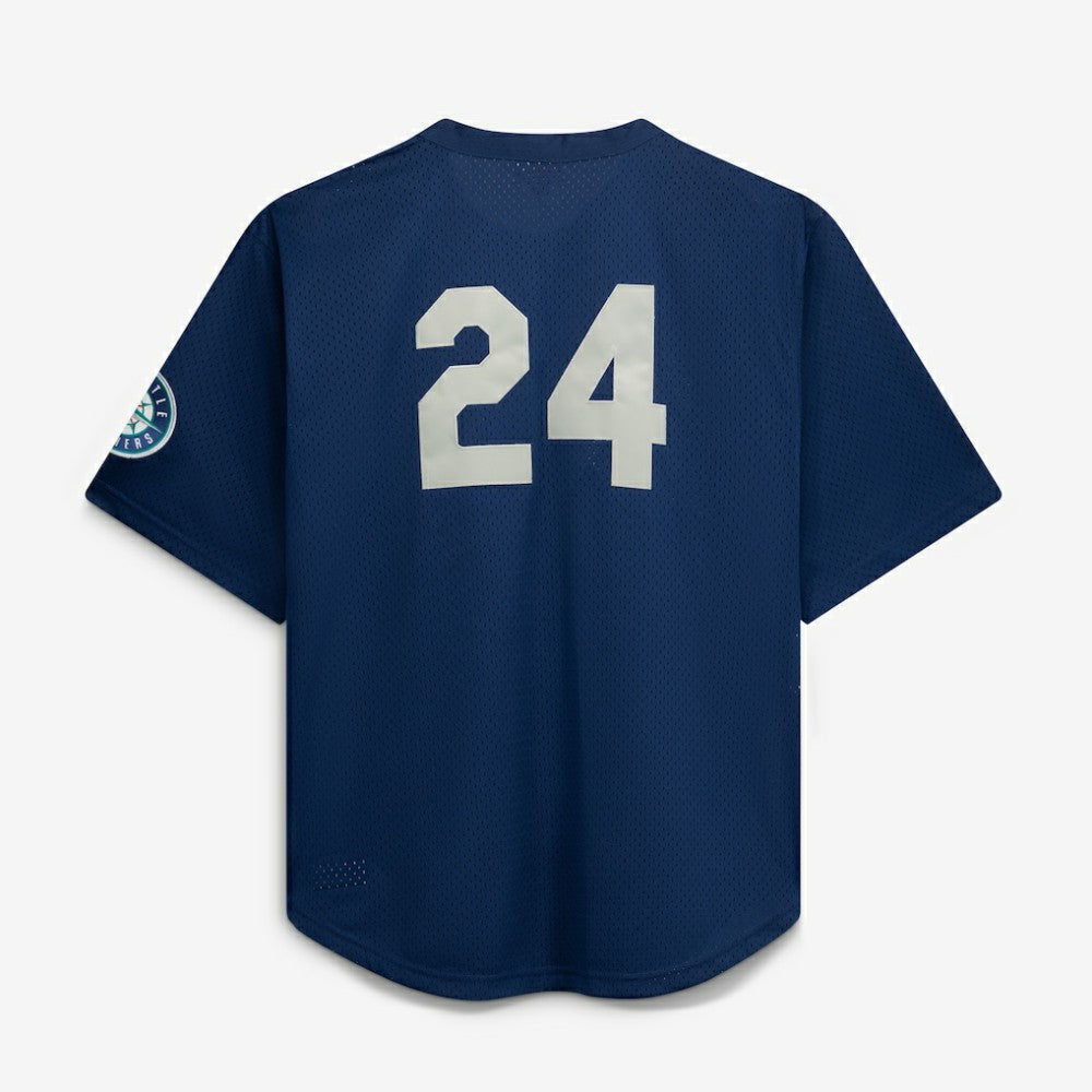Seattle Mariners Mitchell & Ness Big & Tall Cooperstown Collection Mesh Batting Practice Jersey - MLB Jerseys