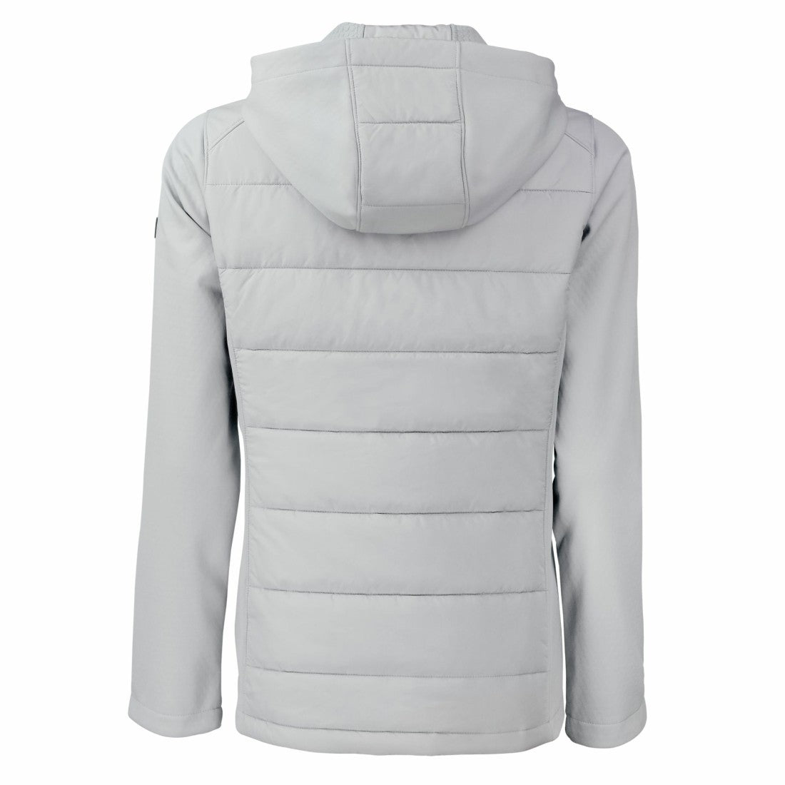 Detroit Lions Cutter & Buck Women's Evoke PrimaLoft Hybrid Eco Softshell Recycled Full-Zip Hooded Jacket | NFL Sale