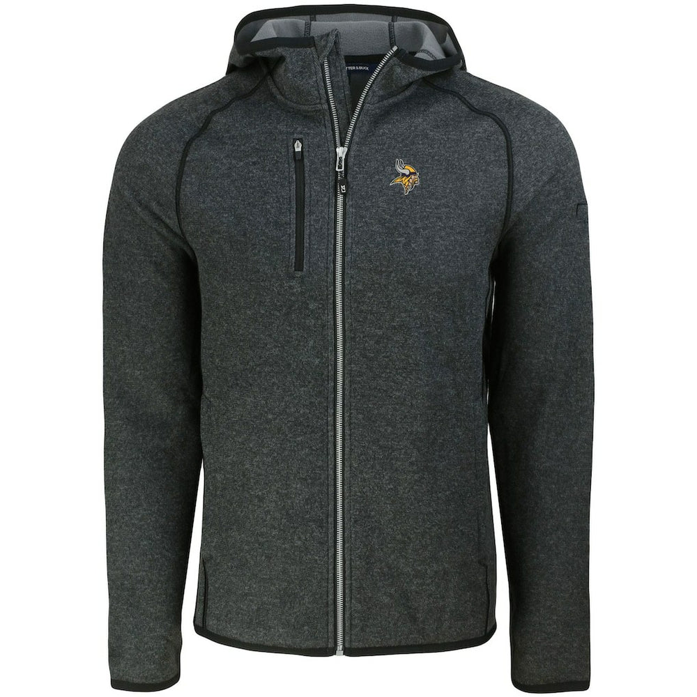 Minnesota Vikings Cutter & Buck Mainsail Full-Zip Hooded Jacket | NFL Outlet
