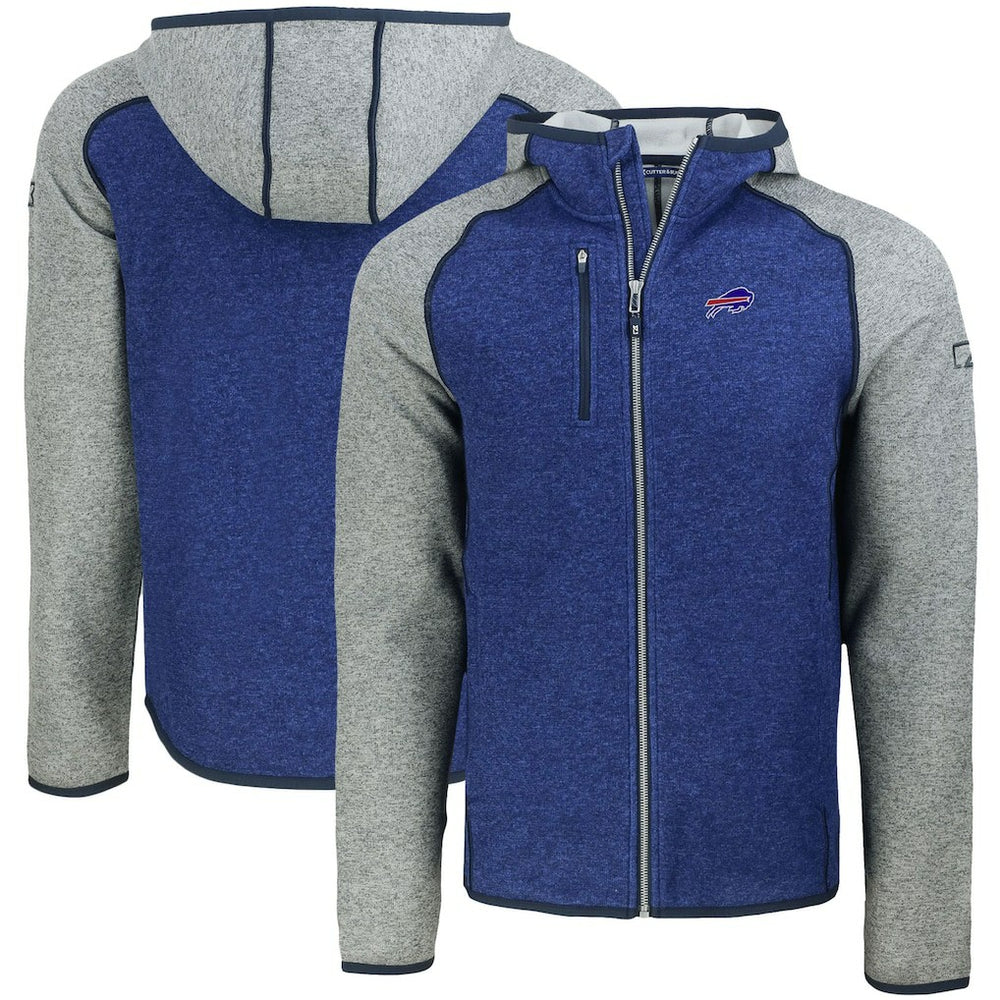 Buffalo Bills Cutter & Buck Mainsail Full-Zip Hooded Jacket | NFL US