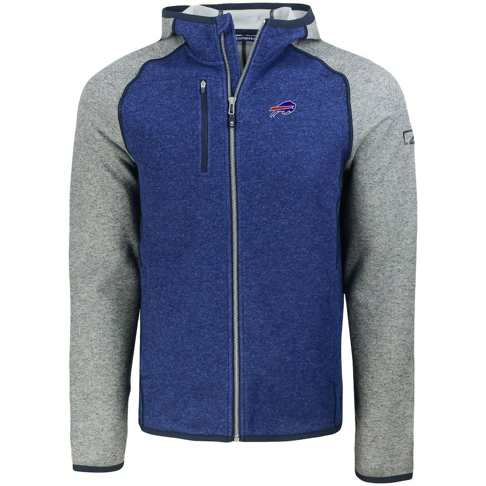 Buffalo Bills Cutter & Buck Mainsail Full-Zip Hooded Jacket | NFL US