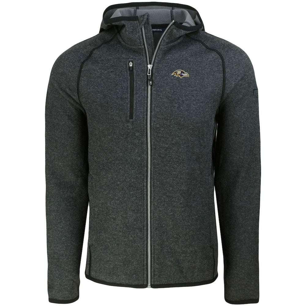 Baltimore Ravens Cutter & Buck Mainsail Full-Zip Hooded Jacket | NFL Hot