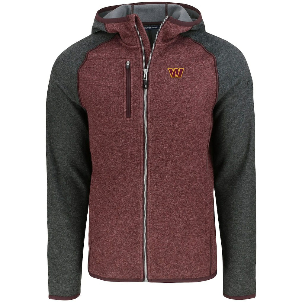 Washington Commanders Cutter & Buck Mainsail Full-Zip Hooded Jacket | NFL Near me