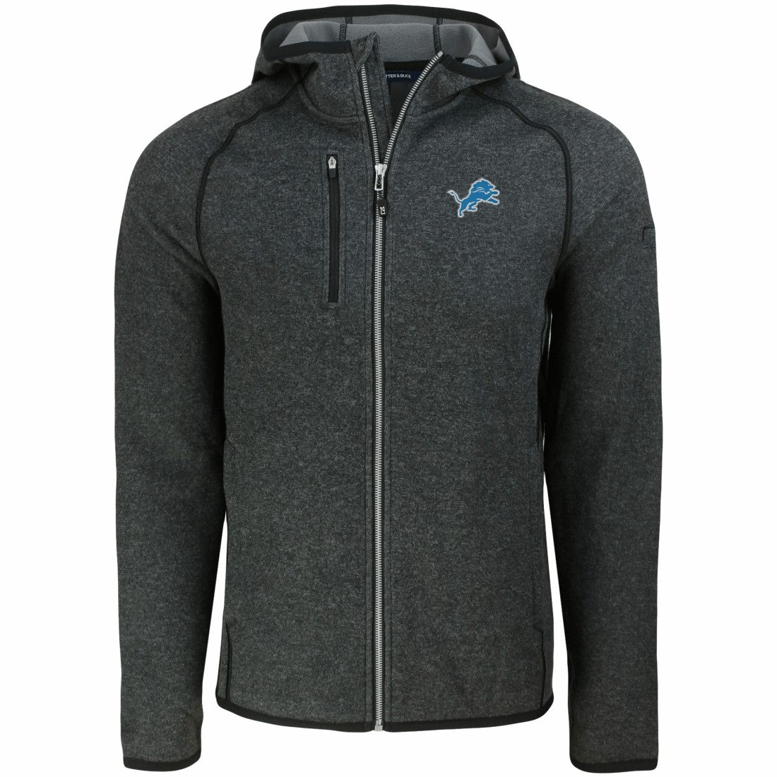 Detroit Lions Cutter & Buck Mainsail Full-Zip Hooded Jacket | NFL Near me