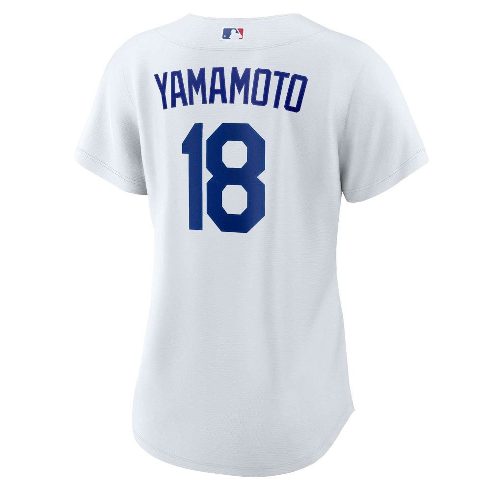 Yoshinobu Yamamoto Los Angeles Dodgers Nike Women's Home Replica Player Jersey - MLB Jerseys