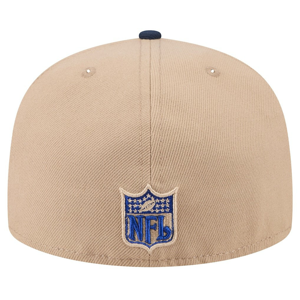 New York Giants Wordmark Logo Main 59FIFTY Fitted Hat | NFL New
