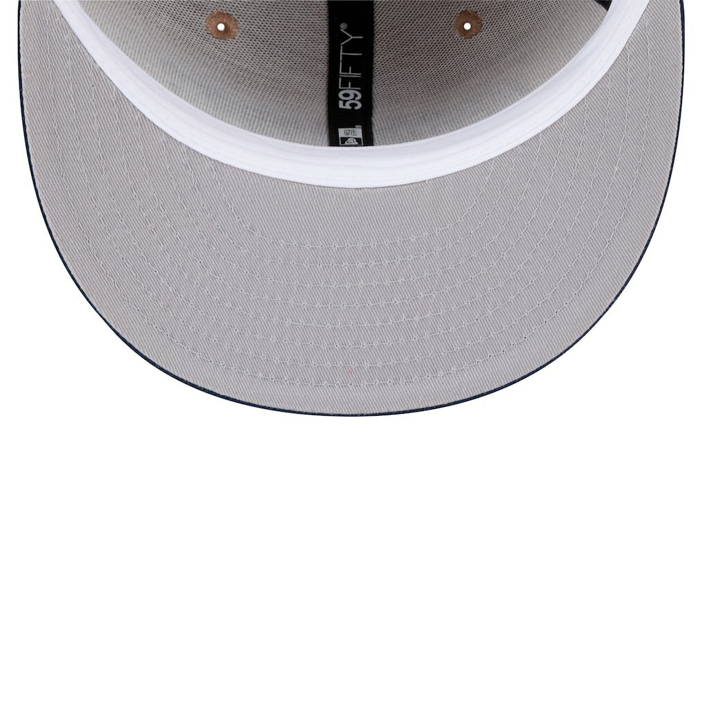 New York Giants Wordmark Logo Main 59FIFTY Fitted Hat | NFL New