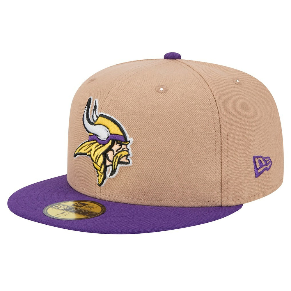 Minnesota Vikings Logo Main 59FIFTY Fitted Hat | NFL Hot