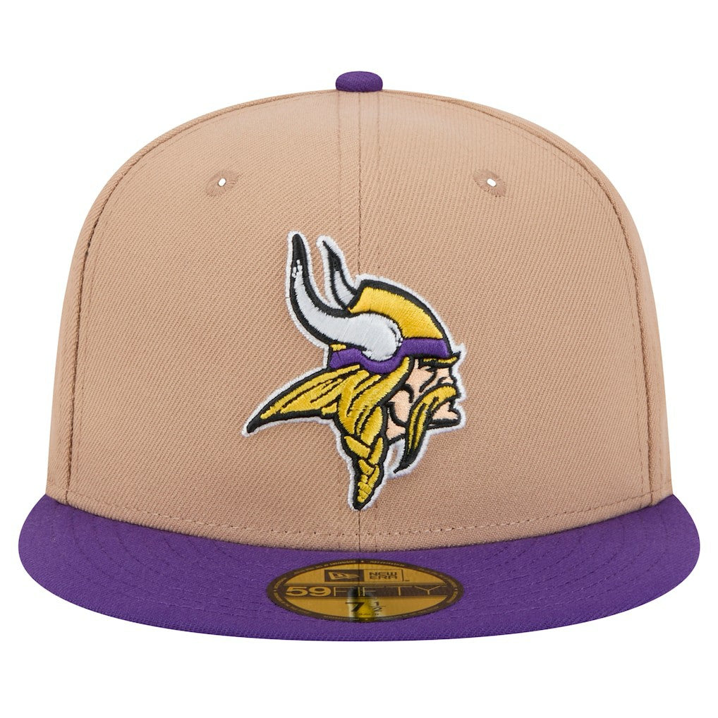 Minnesota Vikings Logo Main 59FIFTY Fitted Hat | NFL Hot