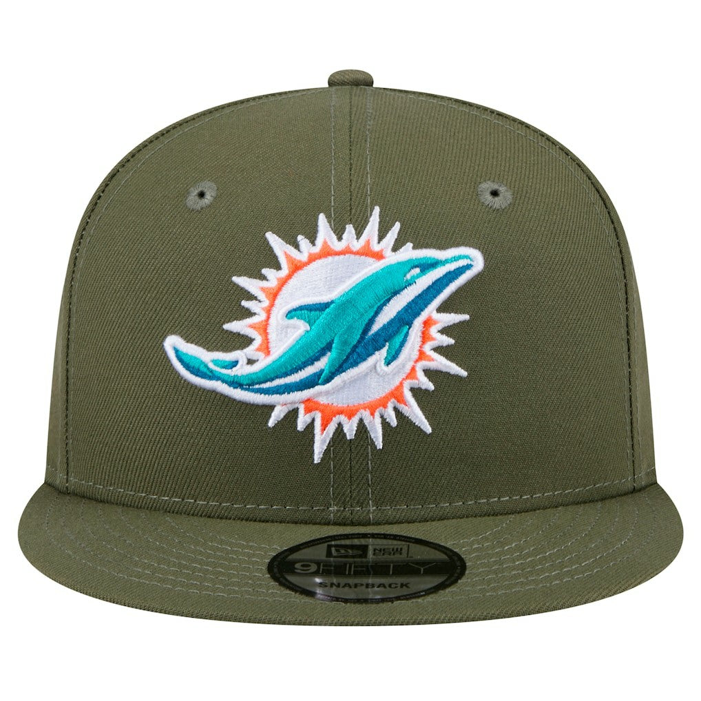 Miami Dolphins Main 9FIFTY Snapback Hat | NFL Online