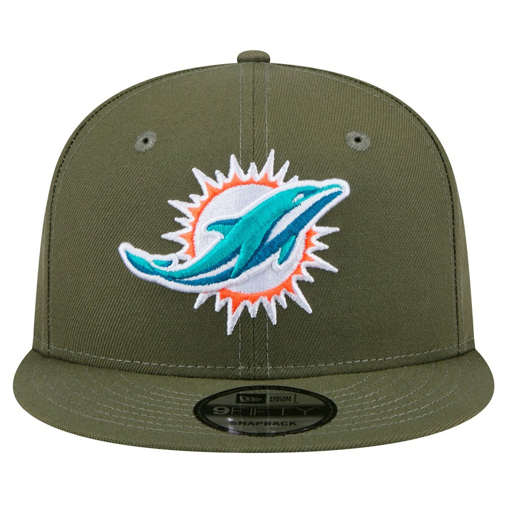 Miami Dolphins Main 9FIFTY Snapback Hat | NFL Online