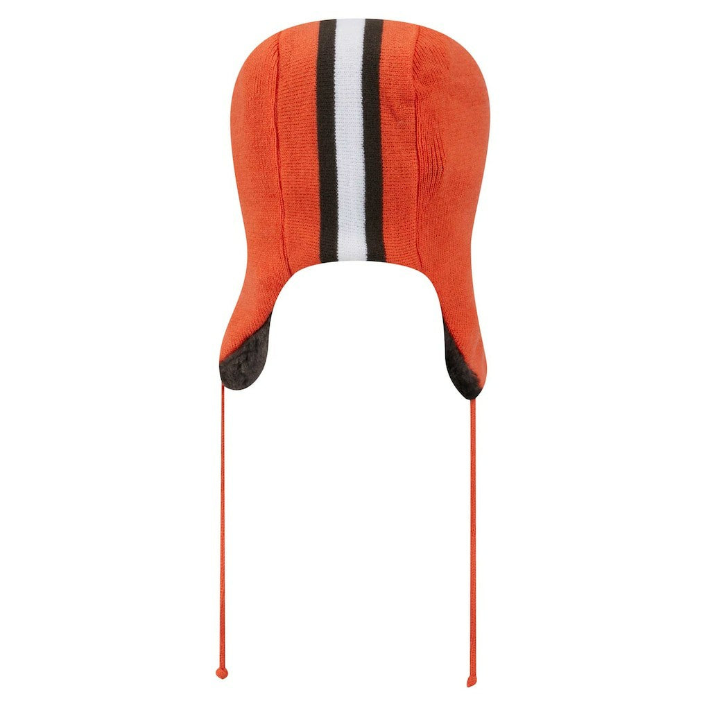 Cleveland Browns Helmet Head Trapper Knit Hat | NFL New