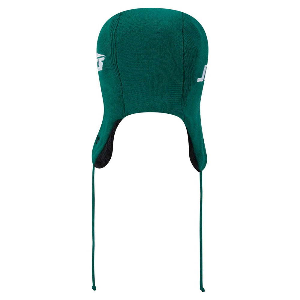New York Jets Helmet Head Trapper Knit Hat | NFL Discount