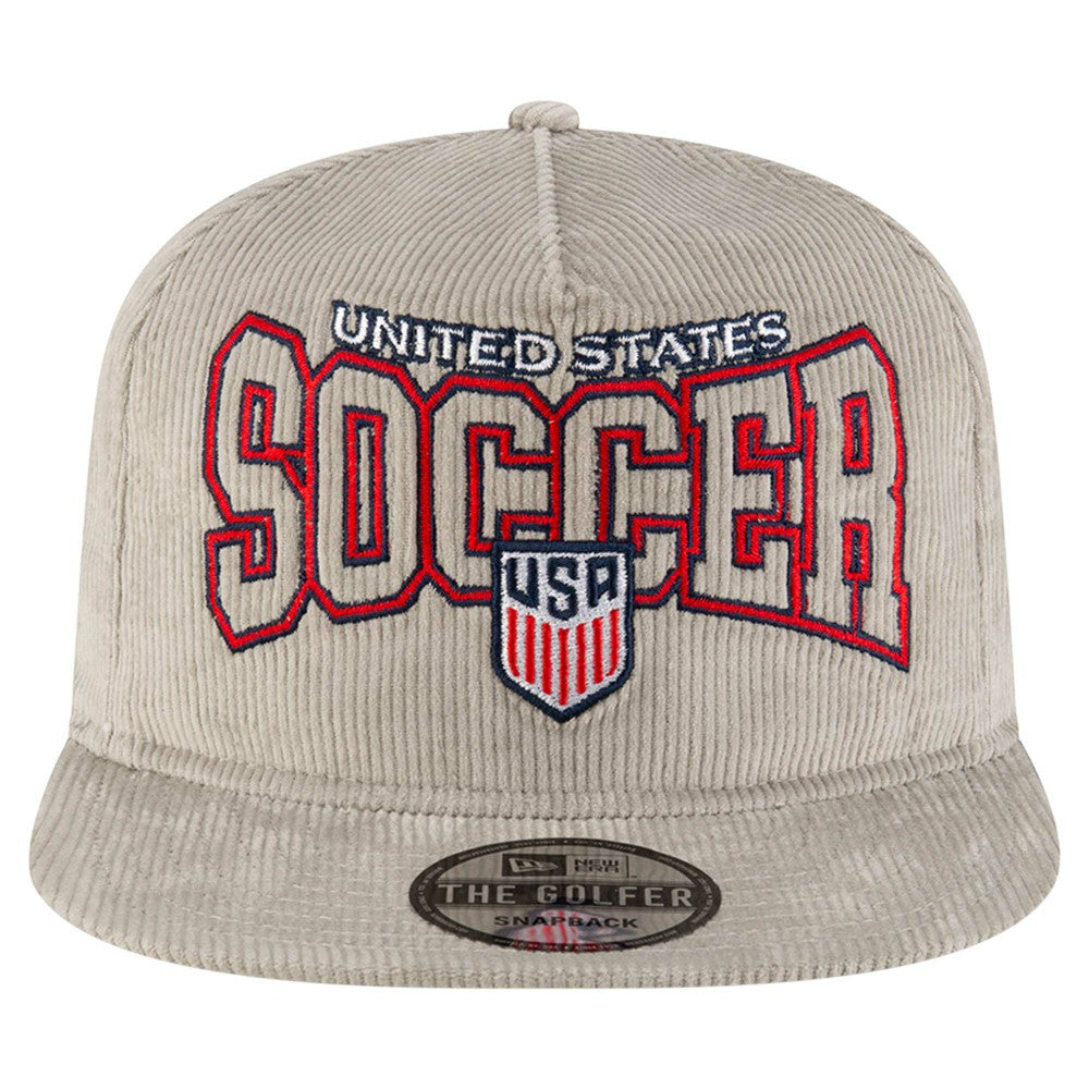USMNT New Era Corduroy Golfer Adjustable Hat