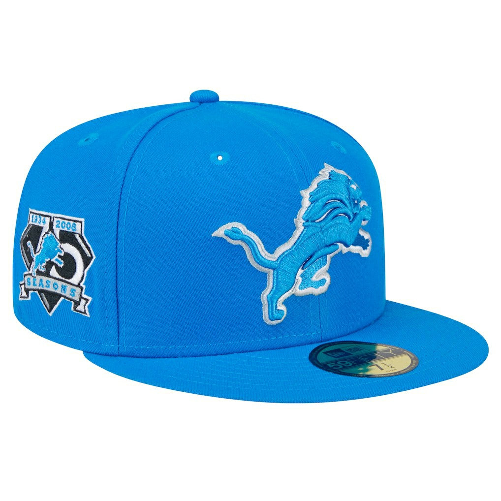 Detroit Lions Main Side Patch 59FIFTY Fitted Hat | NFL US
