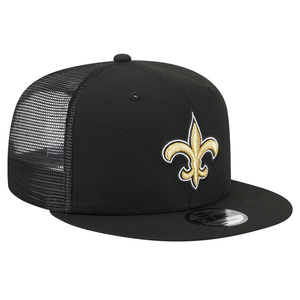 New Orleans Saints Main Trucker 9FIFTY Snapback Hat | NFL Hot