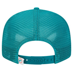 Miami Dolphins Throwback Main Trucker 9FIFTY Snapback Hat | NFL New