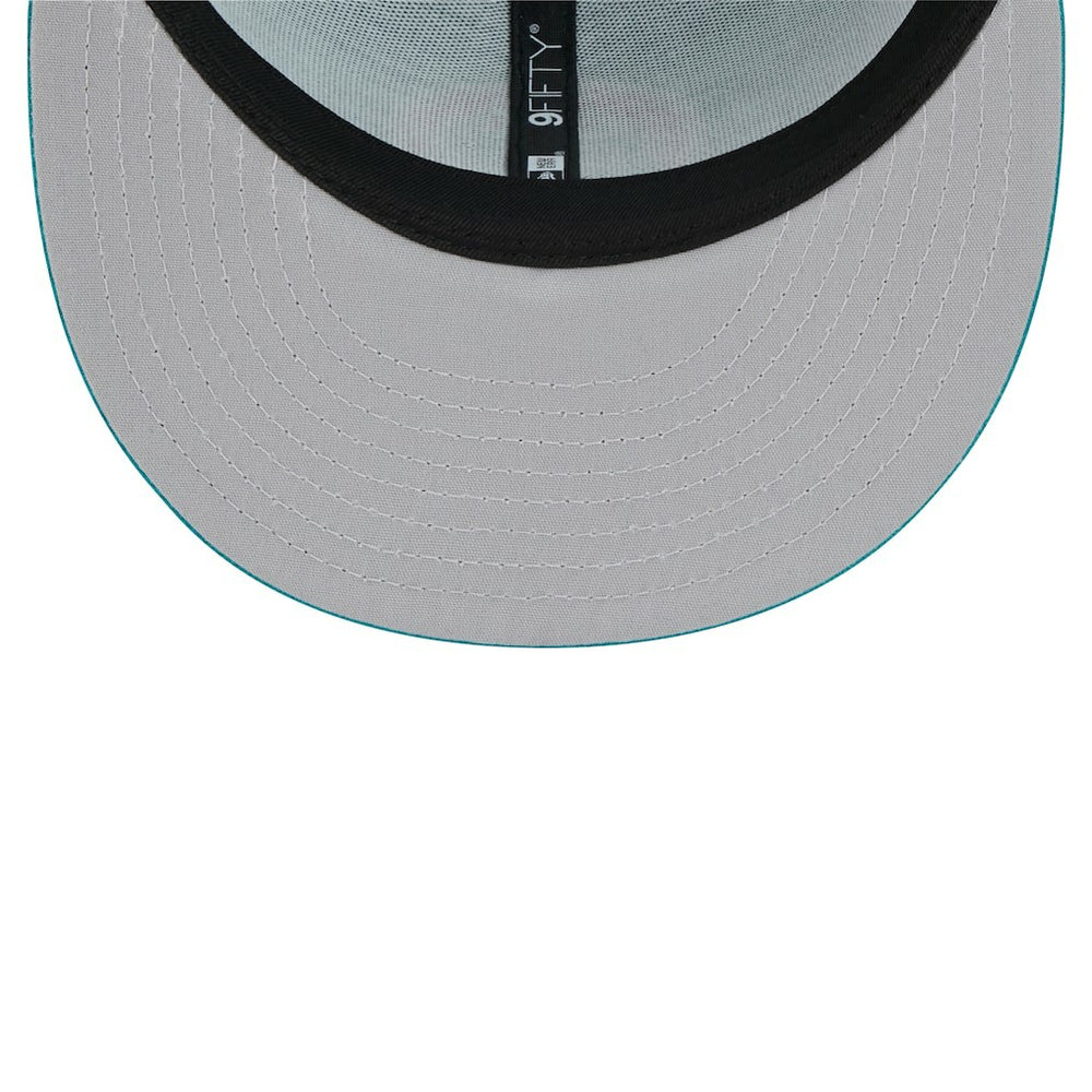 Miami Dolphins Throwback Main Trucker 9FIFTY Snapback Hat | NFL New