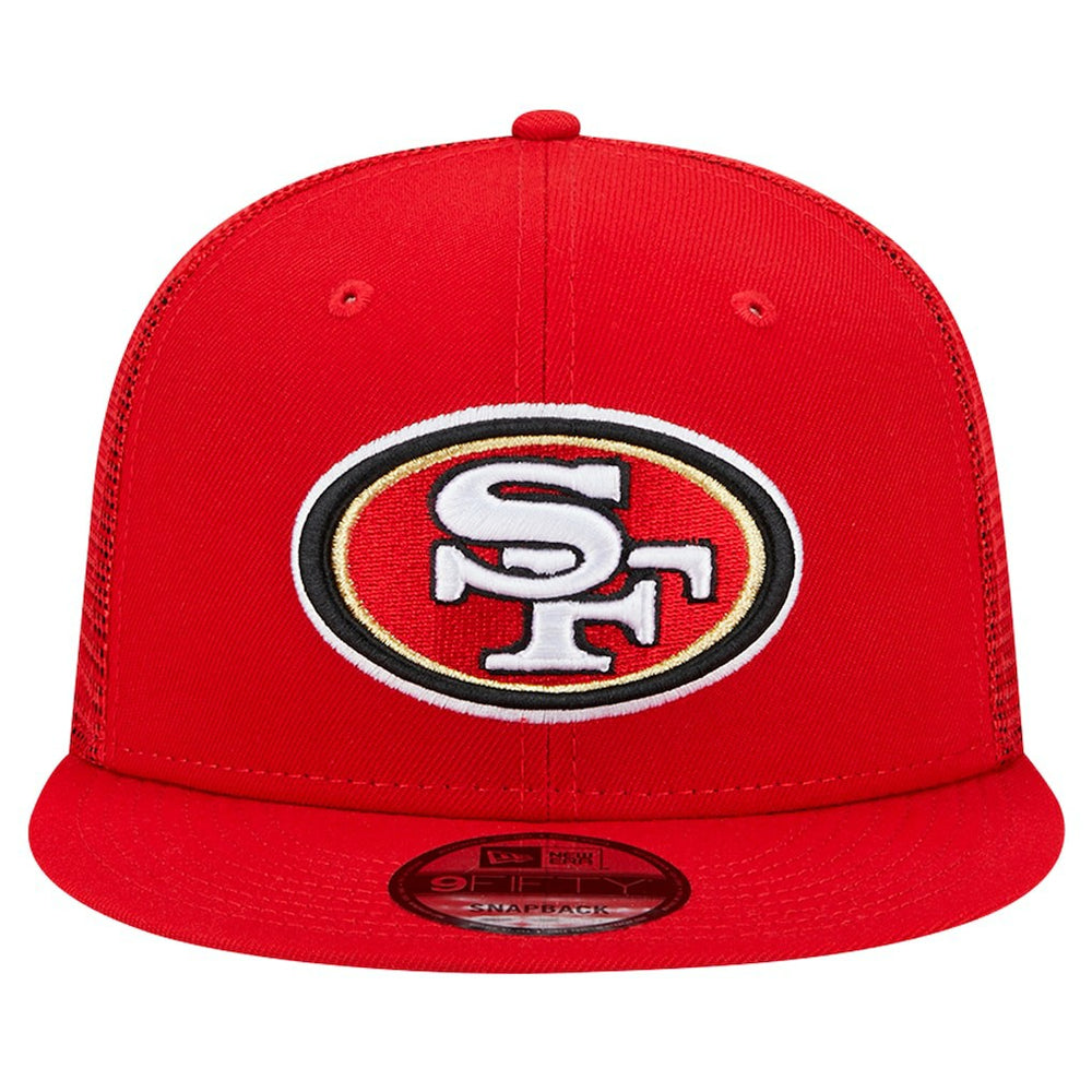 San Francisco 49ers Main Trucker 9FIFTY Snapback Hat | NFL US