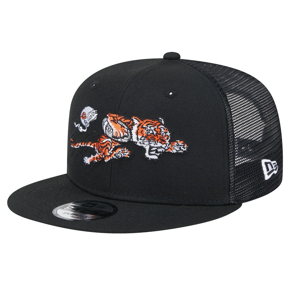 Cincinnati Bengals Throwback Main Trucker 9FIFTY Snapback Hat | NFL Discount