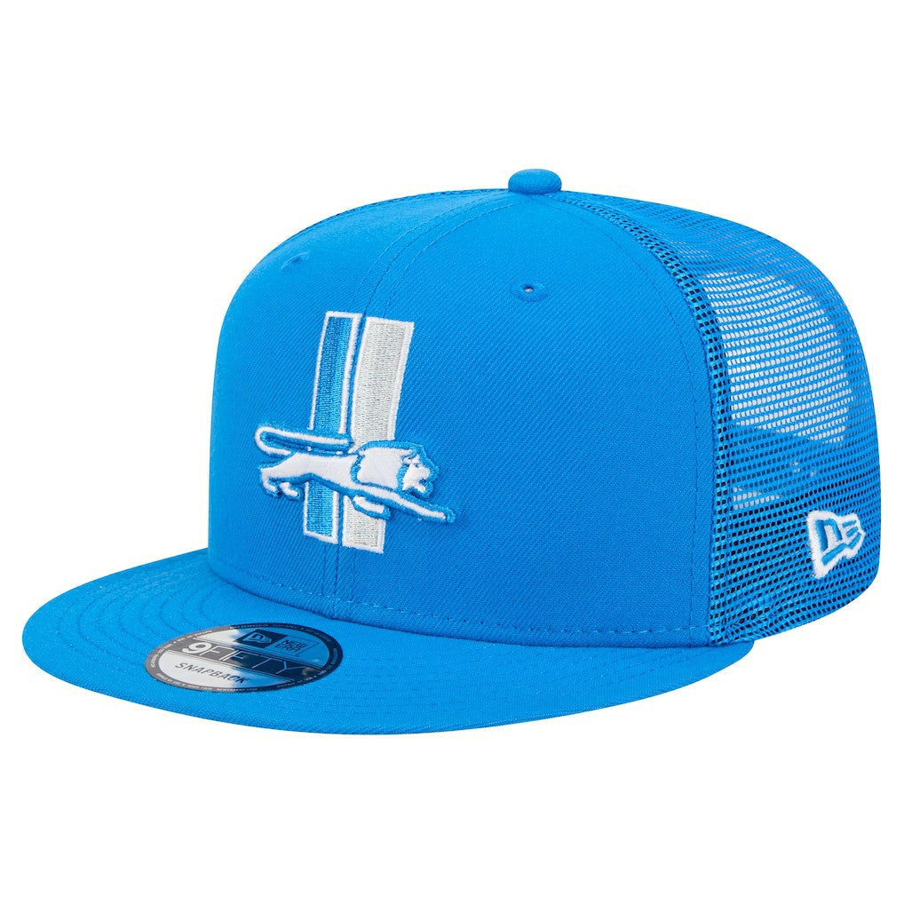 Detroit Lions Throwback Main Trucker 9FIFTY Snapback Hat | NFL Near me