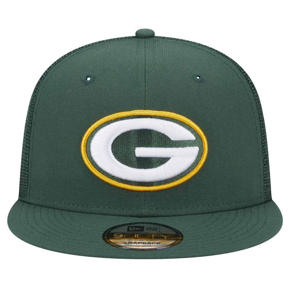 Green Bay Packers Main Trucker 9FIFTY Snapback Hat | NFL Sale