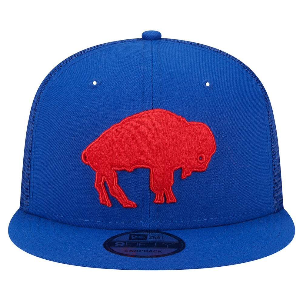 Buffalo Bills Throwback Main Trucker 9FIFTY Snapback Hat | NFL Near me