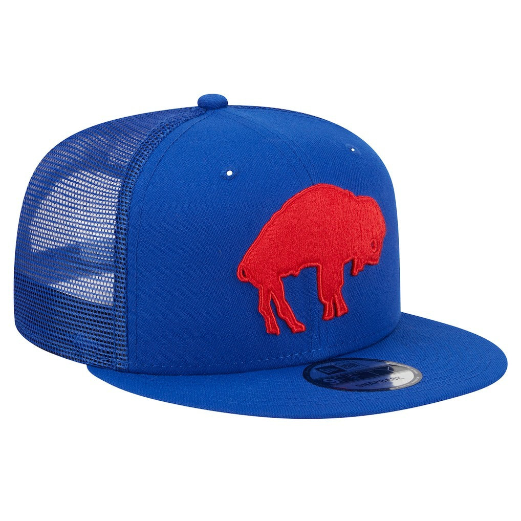 Buffalo Bills Throwback Main Trucker 9FIFTY Snapback Hat | NFL Near me