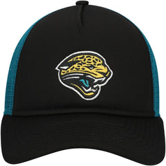 Jacksonville Jaguars Youth A-Frame 9FORTY Trucker Adjustable Hat | NFL Outlet