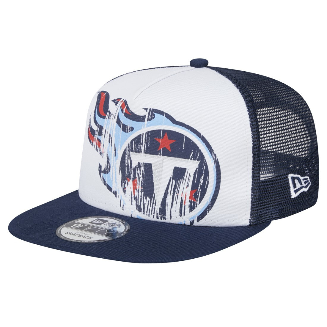 Tennessee Titans Youth Distressed 9FIFTY A-Frame Snapback Hat | NFL Online
