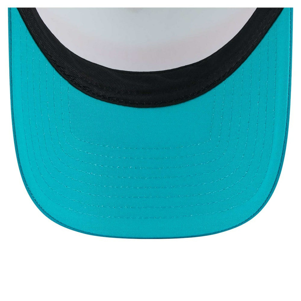 Miami Dolphins Youth Sport Night Color Block 9FORTY A-Frame Trucker Adjustable Hat | NFL Sale