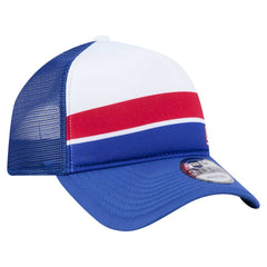 New York Giants Youth Sport Night Color Block 9FORTY A-Frame Trucker Adjustable Hat | NFL Hot