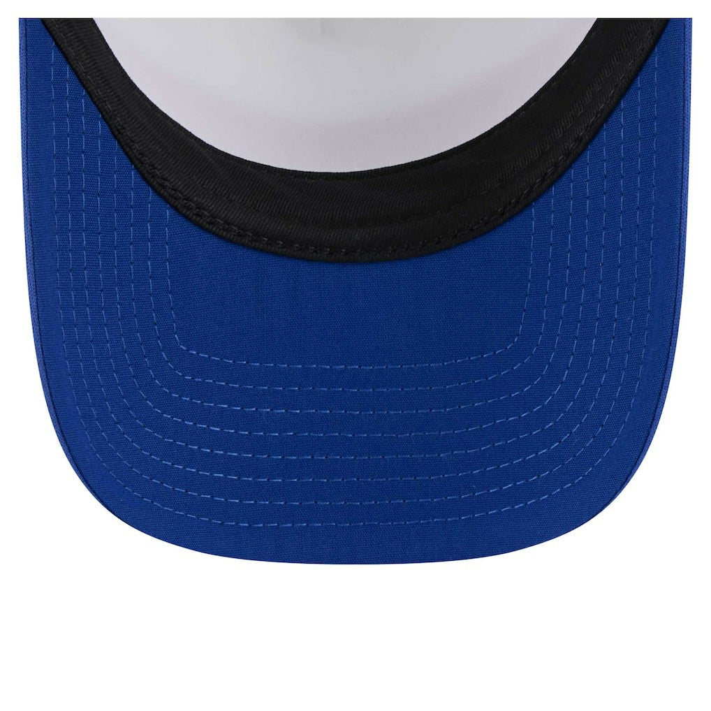New York Giants Youth Sport Night Color Block 9FORTY A-Frame Trucker Adjustable Hat | NFL Hot