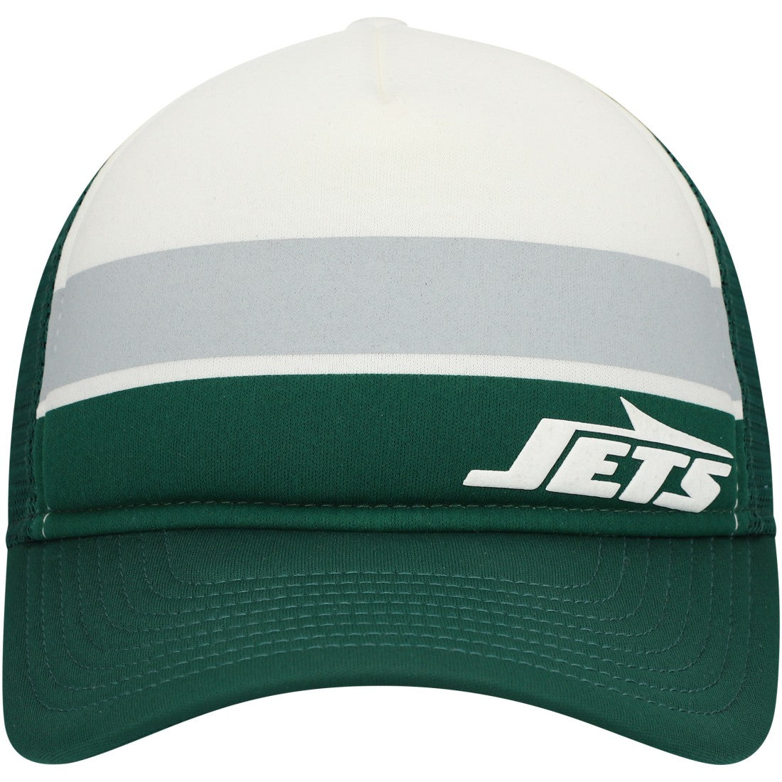 New York Jets Youth Sport Night Color Block 9FORTY A-Frame Trucker Adjustable Hat | NFL Discount