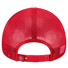 San Francisco 49ers Youth Sport Night Color Block 9FORTY A-Frame Trucker Adjustable Hat | NFL Discount