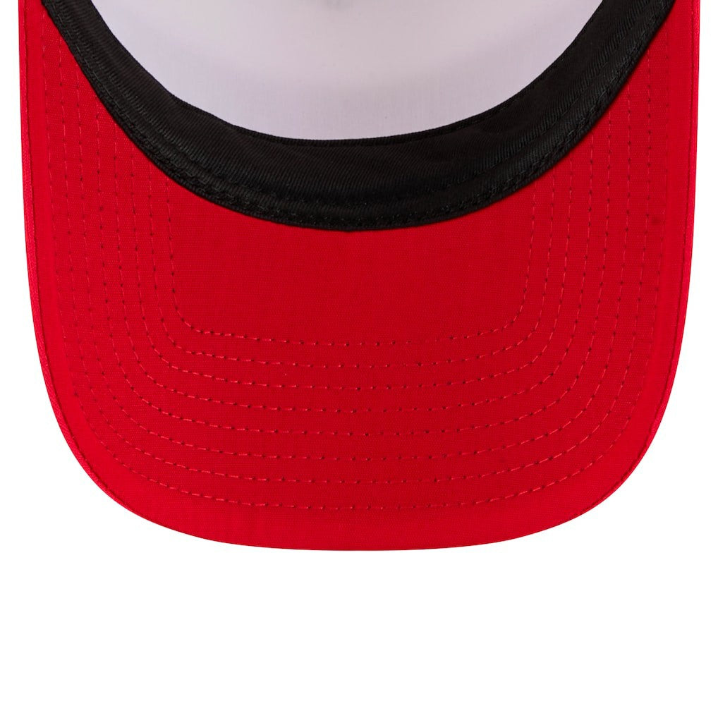 San Francisco 49ers Youth Sport Night Color Block 9FORTY A-Frame Trucker Adjustable Hat | NFL Discount