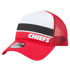 Kansas City Chiefs Preschool Sport Night Color Block 9FORTY A-Frame Trucker Adjustable Hat | NFL Hot