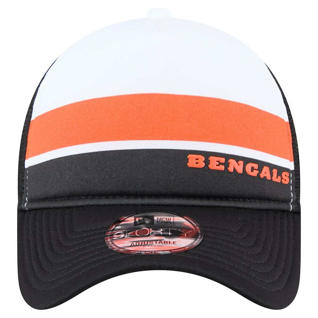 Cincinnati Bengals Preschool Sport Night Color Block 9FORTY A-Frame Trucker Adjustable Hat | NFL On sale