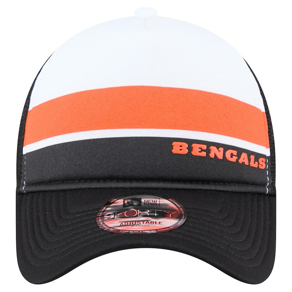 Cincinnati Bengals Preschool Sport Night Color Block 9FORTY A-Frame Trucker Adjustable Hat | NFL On sale