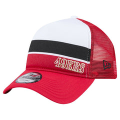 San Francisco 49ers Preschool Sport Night Color Block 9FORTY A-Frame Trucker Adjustable Hat | NFL On sale