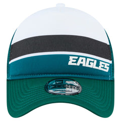 Philadelphia Eagles Preschool Sport Night Color Block 9FORTY A-Frame Trucker Adjustable Hat | NFL Near me