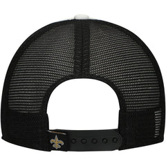 New Orleans Saints Preschool Sport Night Color Block 9FORTY A-Frame Trucker Adjustable Hat | NFL New