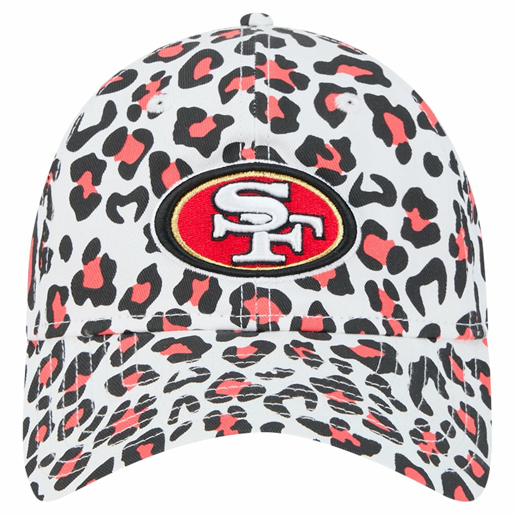 San Francisco 49ers Preschool Active Leopard 9TWENTY Adjustable Hat | NFL Sale