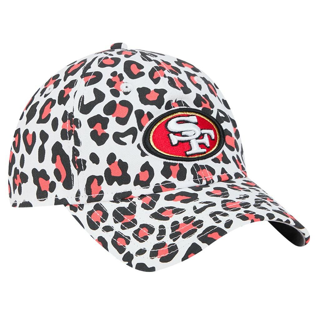 San Francisco 49ers Preschool Active Leopard 9TWENTY Adjustable Hat | NFL Sale