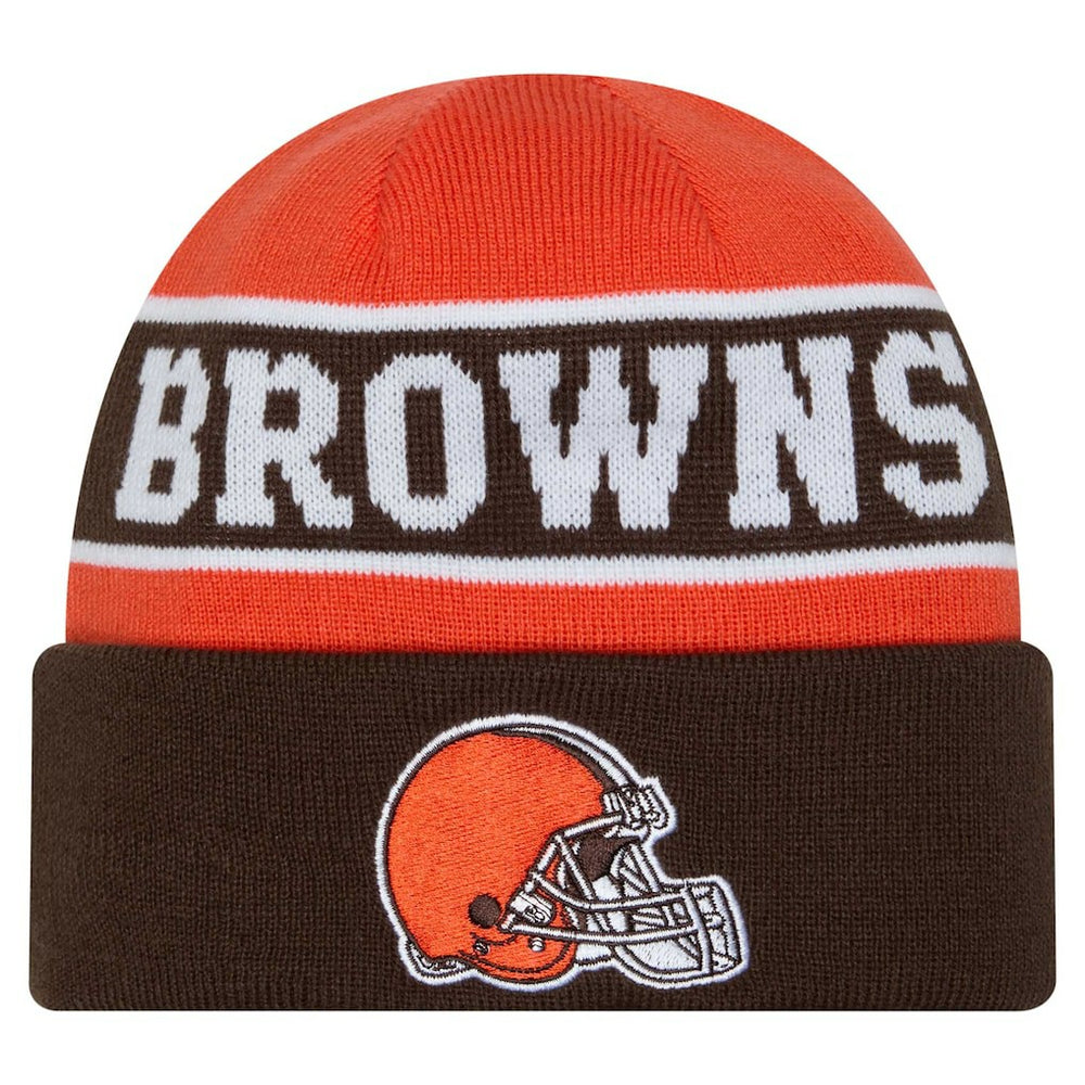 Cleveland Browns Youth Active Reversible Cuffed Knit Hat | NFL New