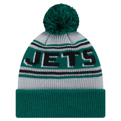 New York Jets Youth Main Cuffed Knit Hat with Pom | NFL Online