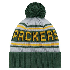 Green Bay Packers Youth Main Cuffed Knit Hat with Pom | NFL US